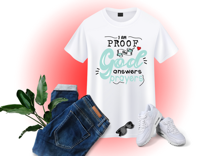 I Am Proof Custom Tee