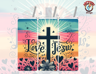 I Love Jesus Tumbler