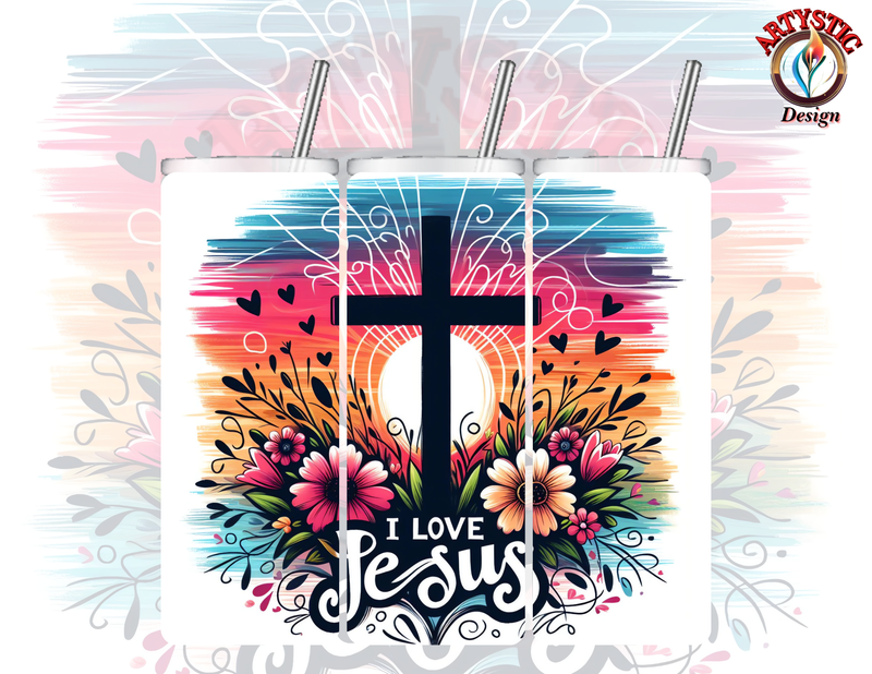 I Love Jesus Tumbler