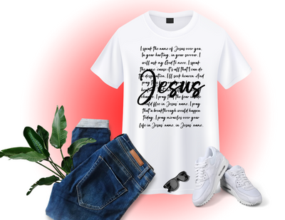 In Jesus Name Custom Tee