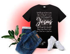 In Jesus Name Custom Tee