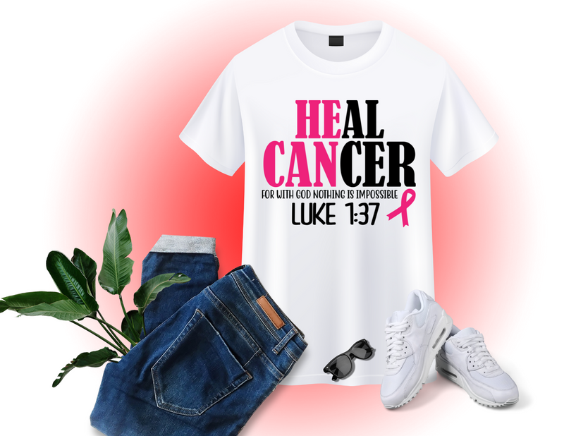 Heal Cancer Christian Custom Tee