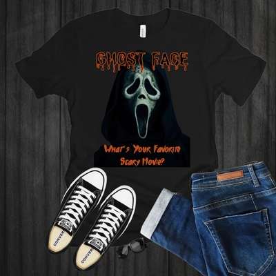 Scream 7 Horror Fan Tee – Ghost Face Edition