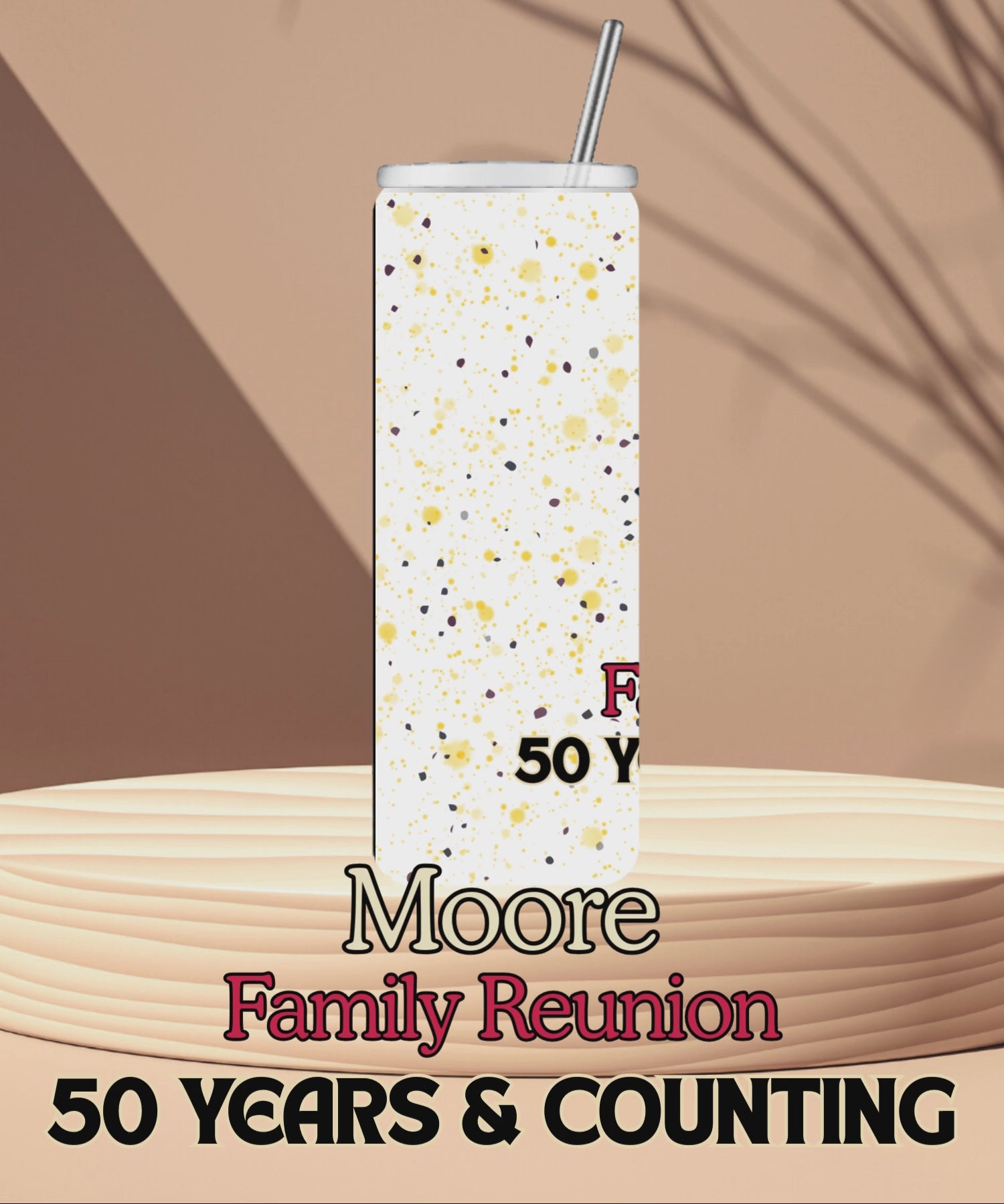 Moore Family Reunion 2026 – 20 oz Tumbler- 50 Years & Counting